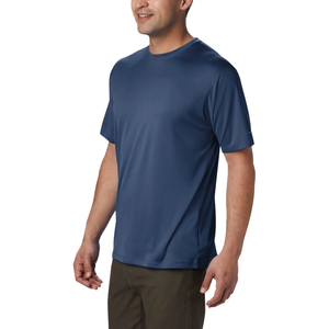 Nouveau Style Logo personnalisé O cou coton tissu été vêtements de sport Muscle séchage rapide couleur unie à manches courtes t-shirt - Product Image 4