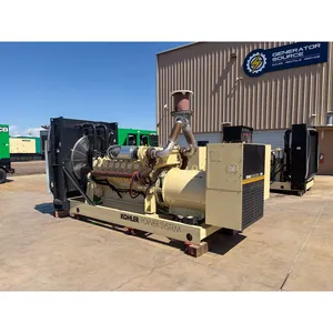 Grupo Electrógeno Diésel Trifásico Usado de 810kW 277/480V de Bastidor Abierto para Energía de Respaldo Comercial - Product Image 1