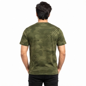 เสื้อยืดผู้ชายแขนสั้นสไตล์ลำลองทันสมัยใส่สบายทุกวัน ผลิตจากผ้าฝ้ายน้ำหนักเบา ออกแบบมาเพื่อความผ่อนคลาย - Product Image 2