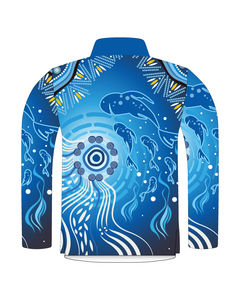 Camisetas de Pesca Sublimadas de Buena Calidad Hechas en Fábrica, Diseño Sublimado a Demanda del Cliente, Camisetas de Pesca Sublimadas - Product Image 2