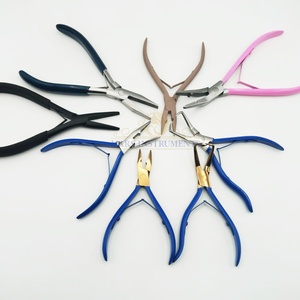 Herramientas de extensión de cabello de acero inoxidable con etiqueta personalizada de alta calidad, Uso Profesional multiusos en salón, Metal dorado sostenible - Product Image 5