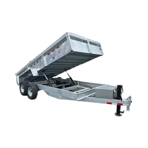 รถเทรลเลอร์เหล็ก1ตันถึง15ตันรถเทรลเลอร์รถแทรคเตอร์การเกษตรรถพ่วงฟาร์มใกล้คุณ - Product Image 1