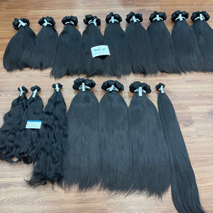 ¡ALTA CALIDAD SUPERIOR! 100% Extensiones de cabello humano de trama vietnamita Extensiones de cabello de trama recta natural de doble estiramiento de cabello crudo - Product Image 4
