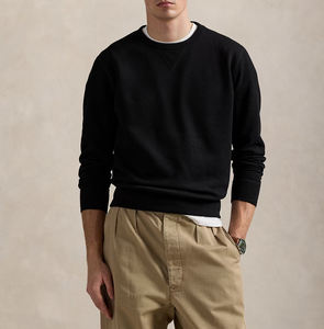 Wholesale Custom Logo <b>Men</b> <b>Hoodie</b> Cotton Fleece Crew Neck Sweatshirt Gym Sports Fitness Casual Winter Streetwear Eco-Friendly - Product Image 1