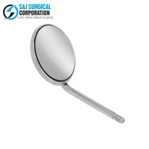 Miroir dentaire certifié CE Dentistes double face en acier inoxydable allemand Orthodontie Parodontie Instruments de chirurgie dentaire - Product Image 2
