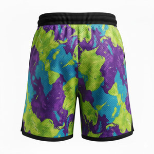 Pantalones Cortos de Baloncesto Sublimados Personalizados para Hombre, Ropa Deportiva Ligera de Malla para Gimnasio, Entrenamiento y Juego en Cancha - Product Image 2