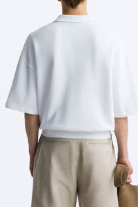 Camiseta de Manga Corta para Hombre, Estilo Casual, Color Sólido, Tejido Holgado, Transpirable, Estilo Urbano - Product Image 2