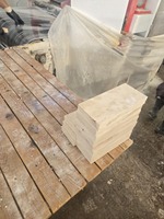2025 ivoire léger rempli brossé 3x10x20cm pavés carreaux de terrasse pour allée patio pavage fabriqué en turquie approvisionnement en gros en vrac