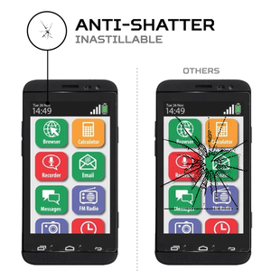 ฟิล์มกันรอยหน้าจอ ANTISHOCK สำหรับทอมสัน เซเรีย 405 ฟิล์มป้องกันโทรศัพท์มือถือระดับพรีเมียม - Product Image 5