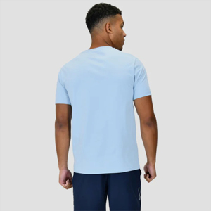 T-shirts athlétiques grande taille pour hommes 100% coton respirant écologique personnalisable coupe ample été col rond - Product Image 3