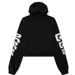 Custom oversized men hoodie <b>fleece</b> pullover streetwear winter warm thick cotton <b>sweatshirt</b> plain design - Product Image 1