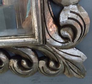 Decorative Wall <b>Mirror</b> Made of Solid Wood <b>Frame</b> for Your Home. Bedroom and Living Room & Apartment Use - Product Image 4