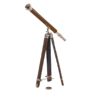 Jumelles en laiton antique de bonne qualité décoration étui en cuir télescope décor maison avec jumelles Vintage Marine victorienne - Product Image 3