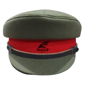 <b>Top</b> Selling Premium Peak Cap Classic Sport Marching Band <b>Hat</b> with Embroidery and Piping Casual Scene Applicable Low Price <b>Hats</b> - Product Image 6