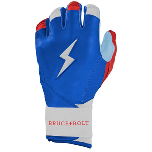 Guantes de Bateo para Adultos, Estilo Bruce Bolt, Ambidiestros, Transpirables, de Cuero Cabretta Premium, con Cierre de Velcro y Neopreno, Venta al Por Mayor - Product Image 2