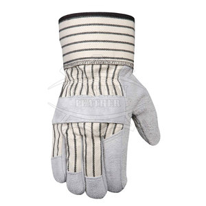 Guantes de Trabajo Personalizables de Marca Privada, Guantes de Seguridad de Cuero Suave, Hechos a su Medida, Duraderos, Transpirables y Libres de Silicona - Product Image 3