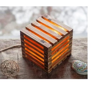 Comprar Lámparas de Madera Soporte redondo Lámpara Colgante Madera Mango Vintage - Product Image 6