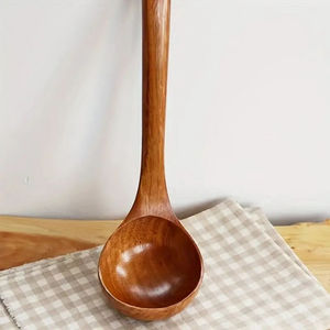 Ensemble de couverts en bois jetables biodégradables cuillère en bois de bouleau naturel couteau à fourchette pour restaurant restauration fête - Product Image 1