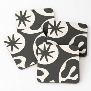 Posavasos para servir té impresos de madera antigua de alta calidad, Juego de 4 Uds. Del fabricante indio de posavasos, utensilios de cocina, vajilla - Product Image 4