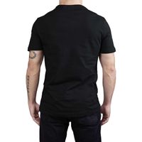 T-shirt unisexe col en V basique coupe classique style décontracté été compressé 220g 100% coton manches courtes motif uni logo unité unique
