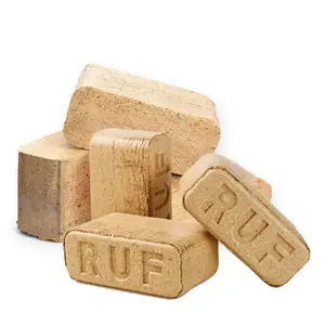 La mejor calidad Precio de Venta caliente Ruf Briquetas de madera de roble/Briquetas de madera RUF