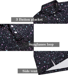 Camisa Deportiva Casual Personalizada para Hombre, con Botones, Color Sólido, Tejida, Ecológica, de Poliéster/Algodón, con Logotipo Personalizado, Precio de Fábrica - Product Image 4