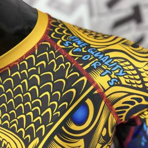 Hot Sale MMA Rash Guard Comfortable Mixed Martial Arts Wear Custom Made in Pakistan Latest Side Panel Mesh Panel Rash Guards - Product Image 6