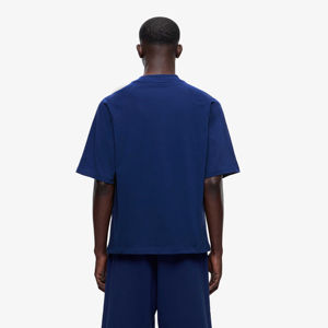 Nuevo logotipo personalizado 100% camisetas de algodón de alta calidad Boxy Fit camisetas de gran tamaño Drop Shoulder Cropped Hip Hop camiseta para hombres - Product Image 2