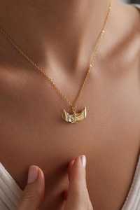 925 plata esterlina 18K oro Vermeil diosa Isis collar mitología egipcia colgante cada día joyería regalo de Navidad para ella - Product Image 6