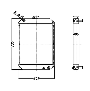 JSY Radiador de Aceite Hidráulico OEM para Excavadora, Enfriador de Agua, Intercambiador de Calor para HYUNDAI - Product Image 4