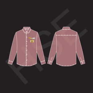 Chemise en coton multicolores pour hommes et femmes avec broderie sur la poitrine - Product Image 3