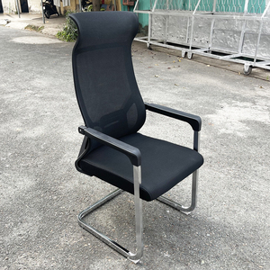 MF-J137 High-Back Ergonomic Office <b>Chair</b> with Adjustable Height and Headrest Mesh Contemporary Style for Bedroom and Workshop - Product Image 2