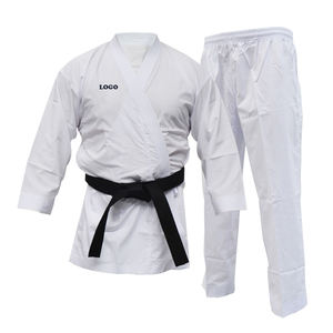Uniforme de Judo Duradero 100% Algodón para Adultos, Traje de Artes Marciales con Cinturón Kyokushin - Product Image 1