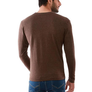 เสื้อกันหนาวมีฮู้ดสำหรับผู้ชายเสื้อสเวตเตอร์คอกลมแบบธรรมดาเสื้อสเวตเชิ้ตผ้าฝ้าย100% ออกแบบโลโก้ได้ตามต้องการ - Product Image 5