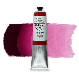 GARVI High Quality Pigmented 200ml <b>RED</b> SCARLET Color Fine Oil Paint for Art DIY Tube Canvas and <b>Paper</b> Painting - Product Image 1