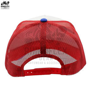 Meilleure conception casquettes de camionneur sport 100% coton à 6 panneaux personnalisées avec toile de style décontracté respirant en maille pour l'extérieur - Product Image 6