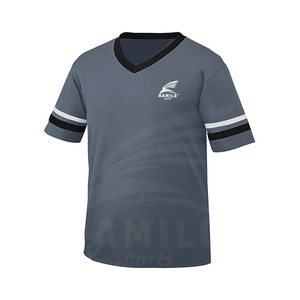 Haut maillot de football en polyester avec nouveau design séchage rapide et impression de nom haut souple avec logo de l'équipe maillot vierge d'origine - Product Image 3