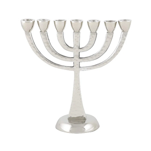 Hot Selling New Design Metal Aluminium Menorah Candle <b>Holder</b> Base <b>Hammered</b> Luxury Candle <b>Holder</b> Manufacturer & Wholesaler - Product Image 5