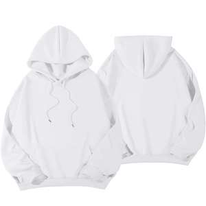<b>Large</b> Size <b>Hoodies</b> Unisex Wholesale Fashion Pullover Custom <b>Hoodies</b> Women's Sweatshirt Blank Hooded Sweatshirt 100% Cotton - Product Image 3