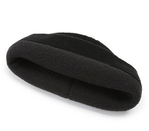 Gorro de punto acrílico para niños con logotipo personalizado, gorros gruesos cálidos de invierno con bordado de oso bonito, gorros para niños - Product Image 3