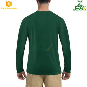 UPF 50+ UV Protective Long Sleeve <b>Shirt</b> for <b>Men</b> Lightweight Quick Dry Breathable Rash Guard Moisture Wicking 100% Polyester - Product Image 6