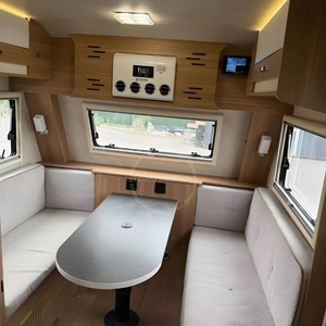 Tùy chỉnh nhôm RV Motorhome du lịch ngoài trời Trailer hộ gia đình nhỏ nhà Caravan di động sống cắm trại Trailer một phòng ngủ - Product Image 5