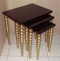 Black & Gold Painted