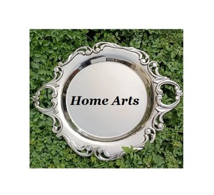 ถาดช็อคโกแลตสแตนเลสทรงกลมทำด้วยมือถาดใส่ขนมดีไซน์แบบมาแรงสำหรับซัพพลายเออร์ขายส่ง - Product Image 4