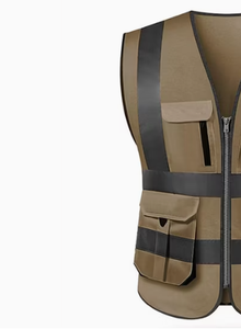 Haute qualité sécurité réfléchissant Construction travail porter gilet hiver sécurité travail porter usine prix de gros - Product Image 2