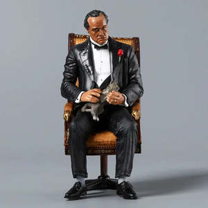 Figura de Juguete del Padrino Vito Corleone, Busto de Personaje Icónico de Película - Product Image 4