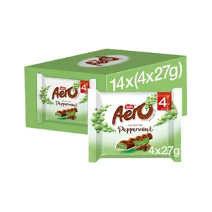 Nestle Aero конфеты бары молочный шоколад 42g/1,5 oz