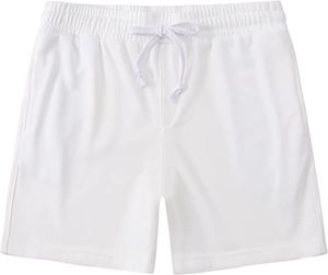 Pantalones cortos de gimnasio para hombre con logotipo personalizado 2025, pantalones de chándal informales de malla de verano, pantalones cortos de playa deportivos de lana antiarrugas con impresión Digital - Product Image 3