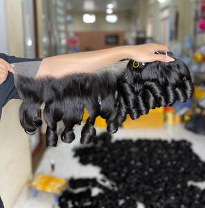 Bundles rebondissants de couleur naturelle de bonne qualité à partir de 100% extensions de cheveux humains vietnamiens cheveux bruts - Product Image 4