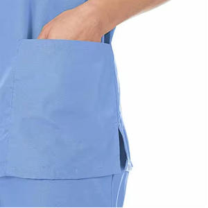 Ensembles de gommage col en V unisexe personnalisé confortable 100% mélange de coton imprimé pour hôpitaux infirmiers gommages chirurgicaux personnalisés OEM - Product Image 6